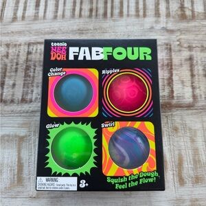 NeeDoh Fab Four Pack